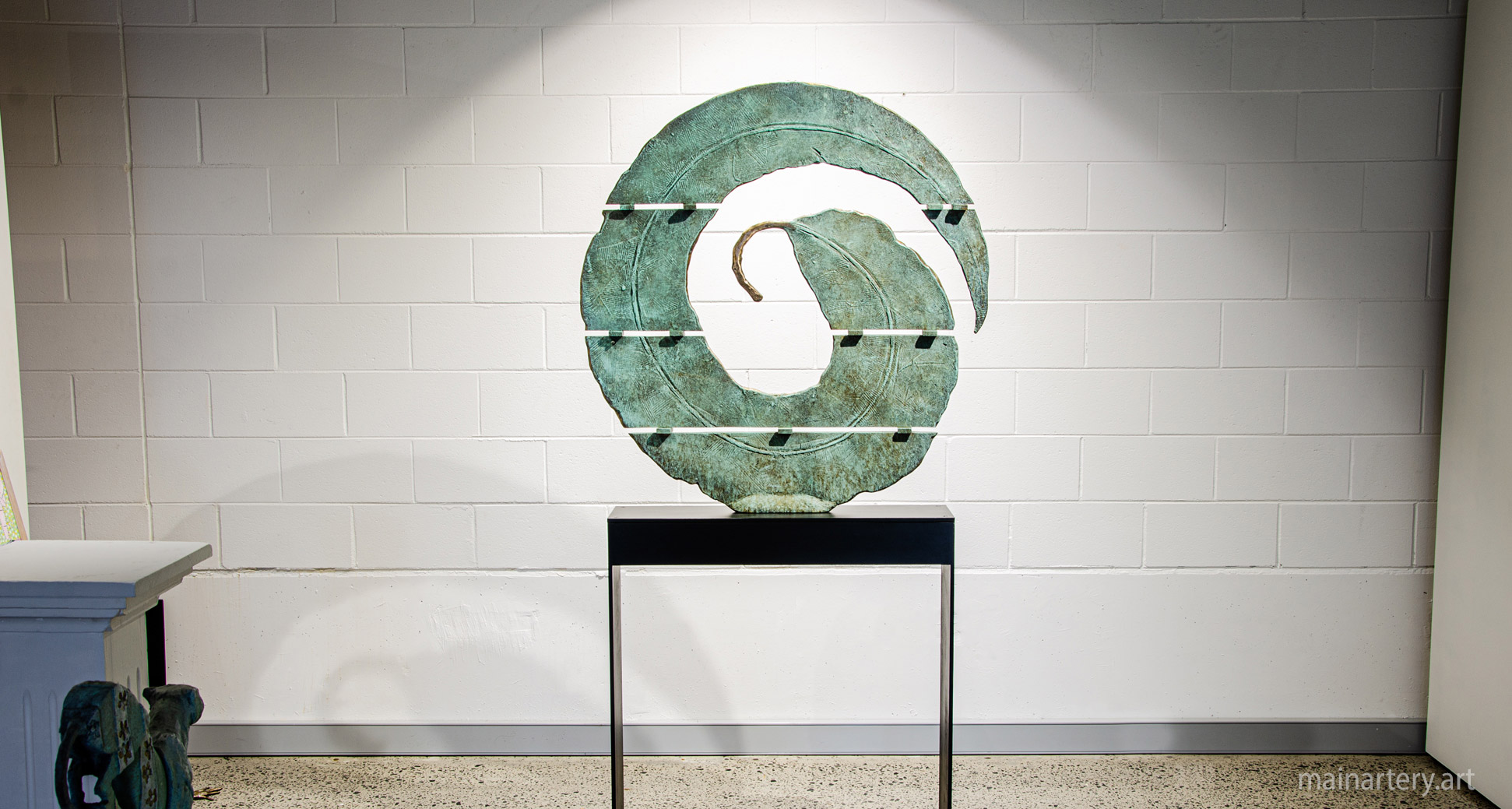 Cover: Guardian Leaf – Large Sculpture