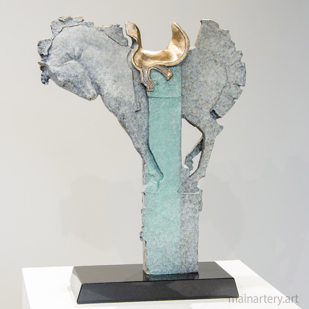 Cover: Equestrian Grace Bronze Sculpture