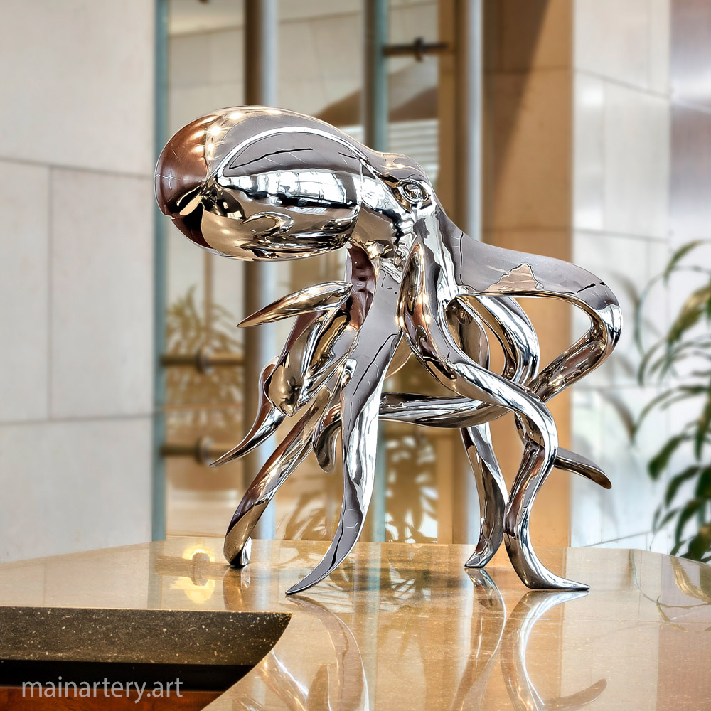 Cover: Medium Octopus Sculpture