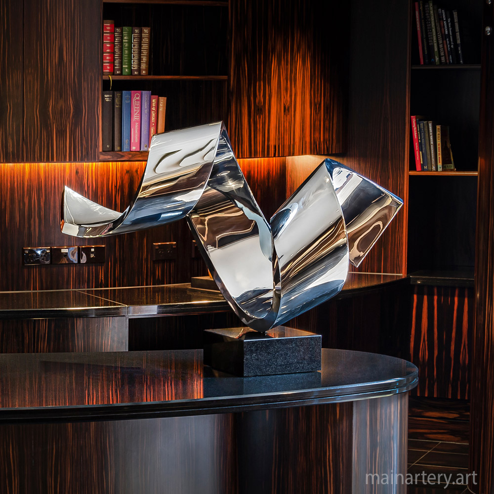 Cover: Twisted – Abstract Wheel Sculpture