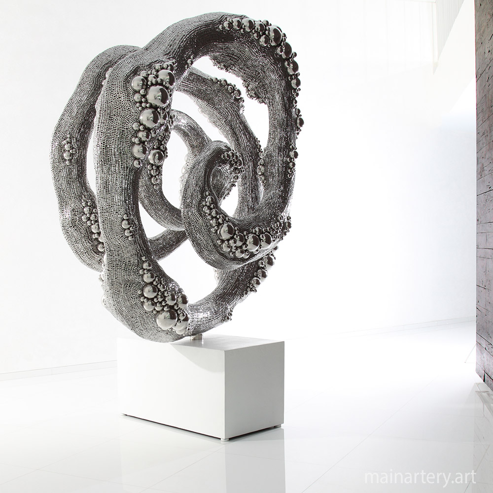 Cover: Cosmic Discovery Sculpture