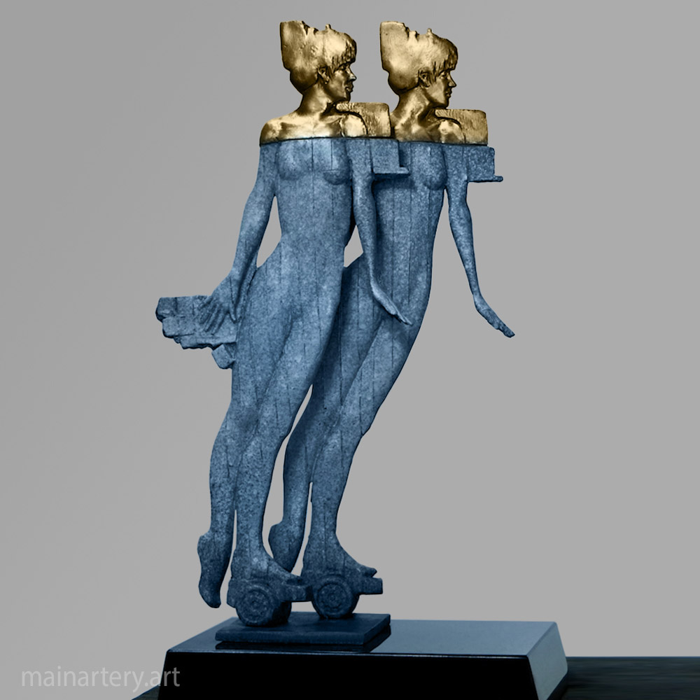 Cover: Joy Division – Bronze Sculpture