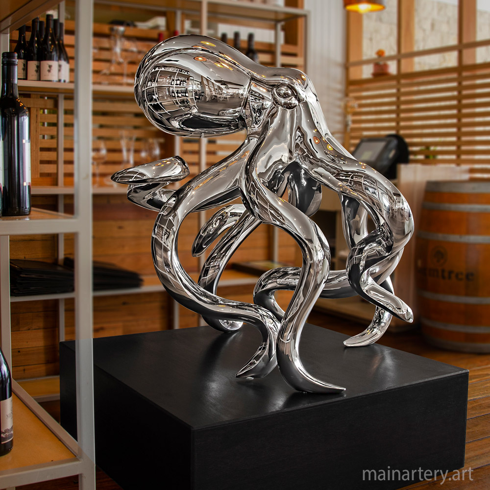 Cover: Giant Octopus Sculpture