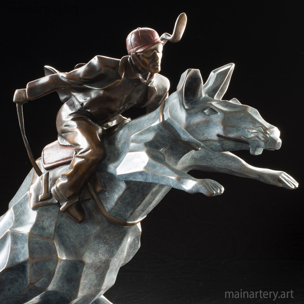 Cover: Rat Race – Bronze Sculpture