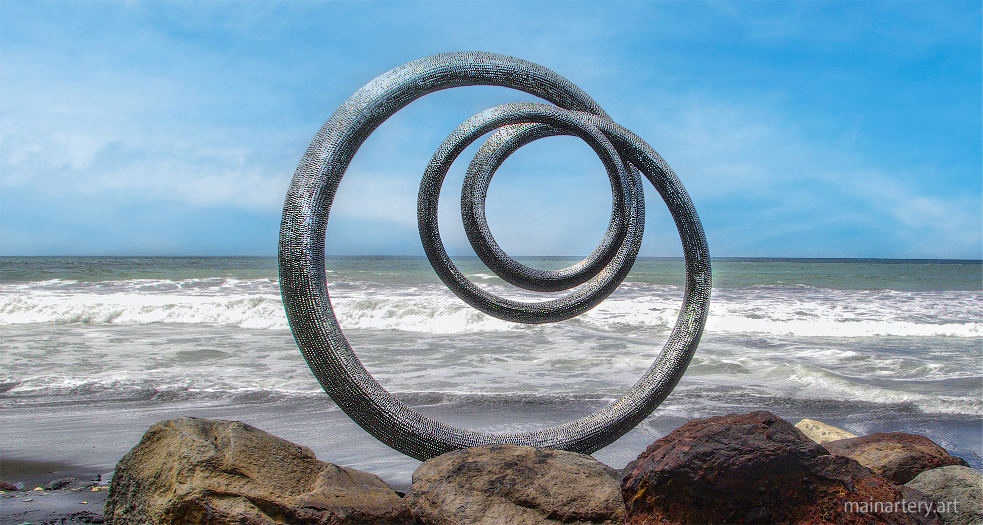 Cyclical sculpture image