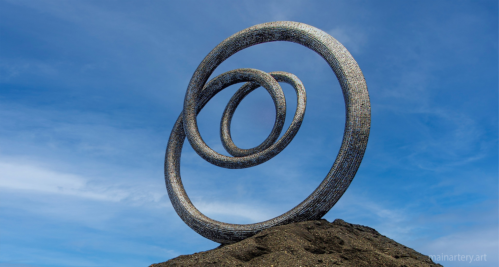 Cyclical sculpture image