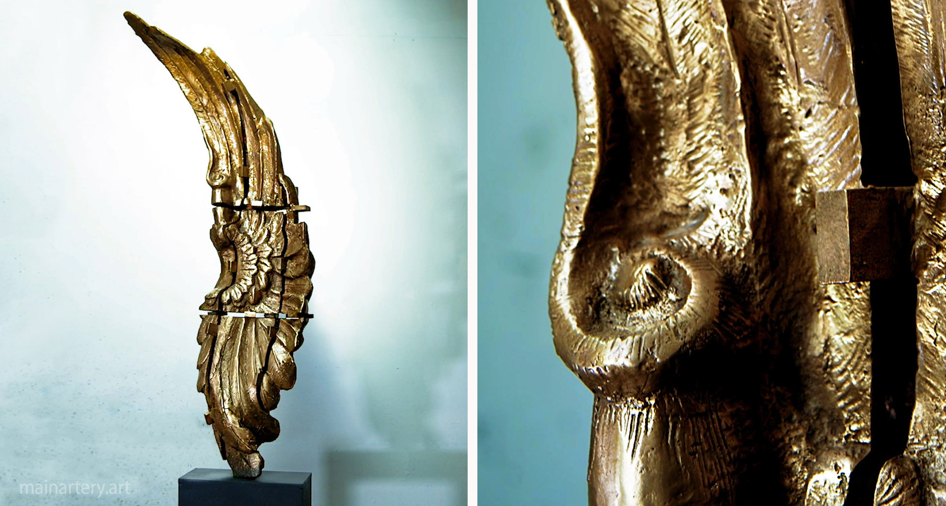 Anatomy of Love Sculpture, image 1, depicting a detailed representation of human emotions