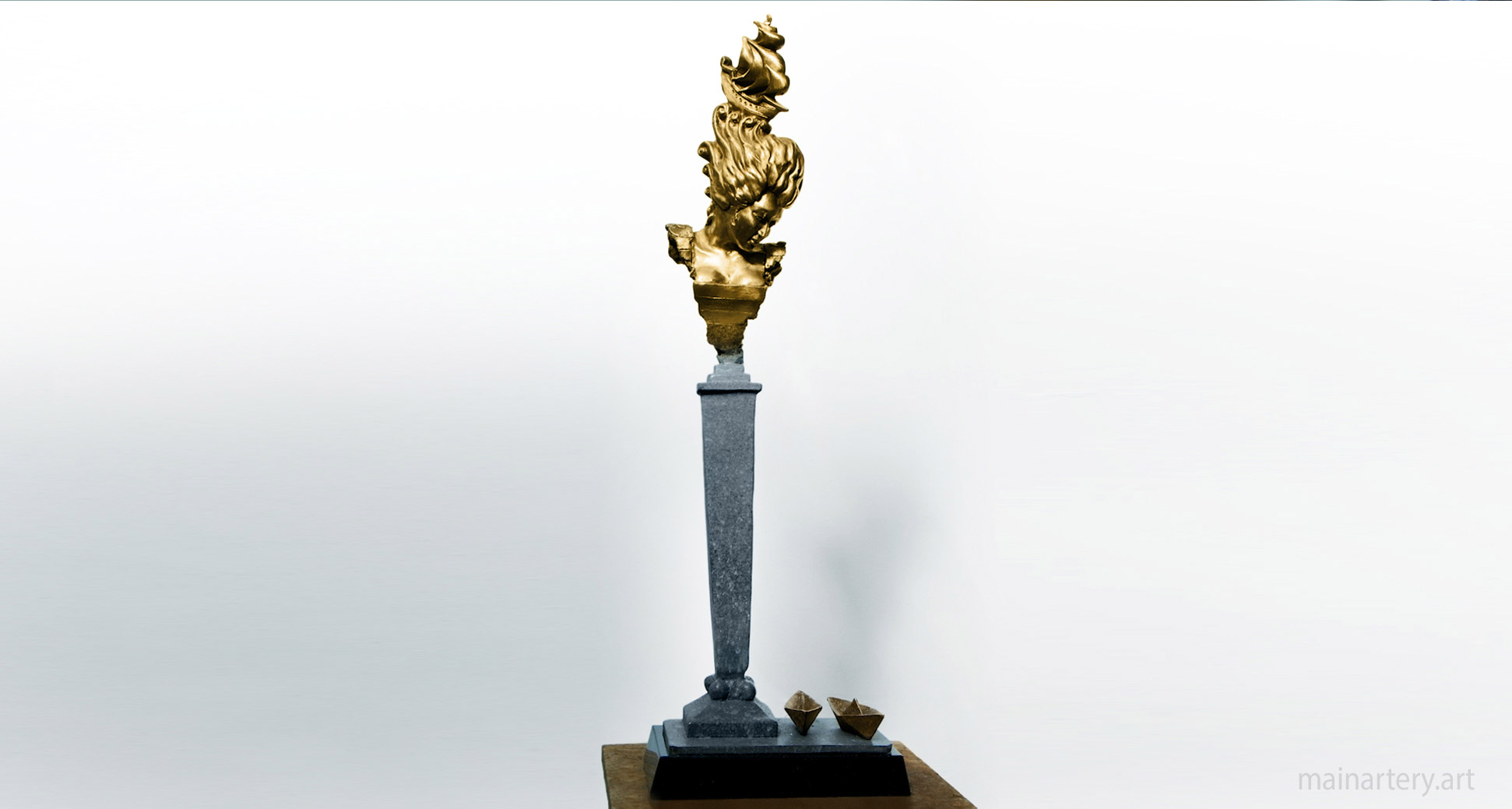 mainartery flotilla sculpture sea goddess dominion image
