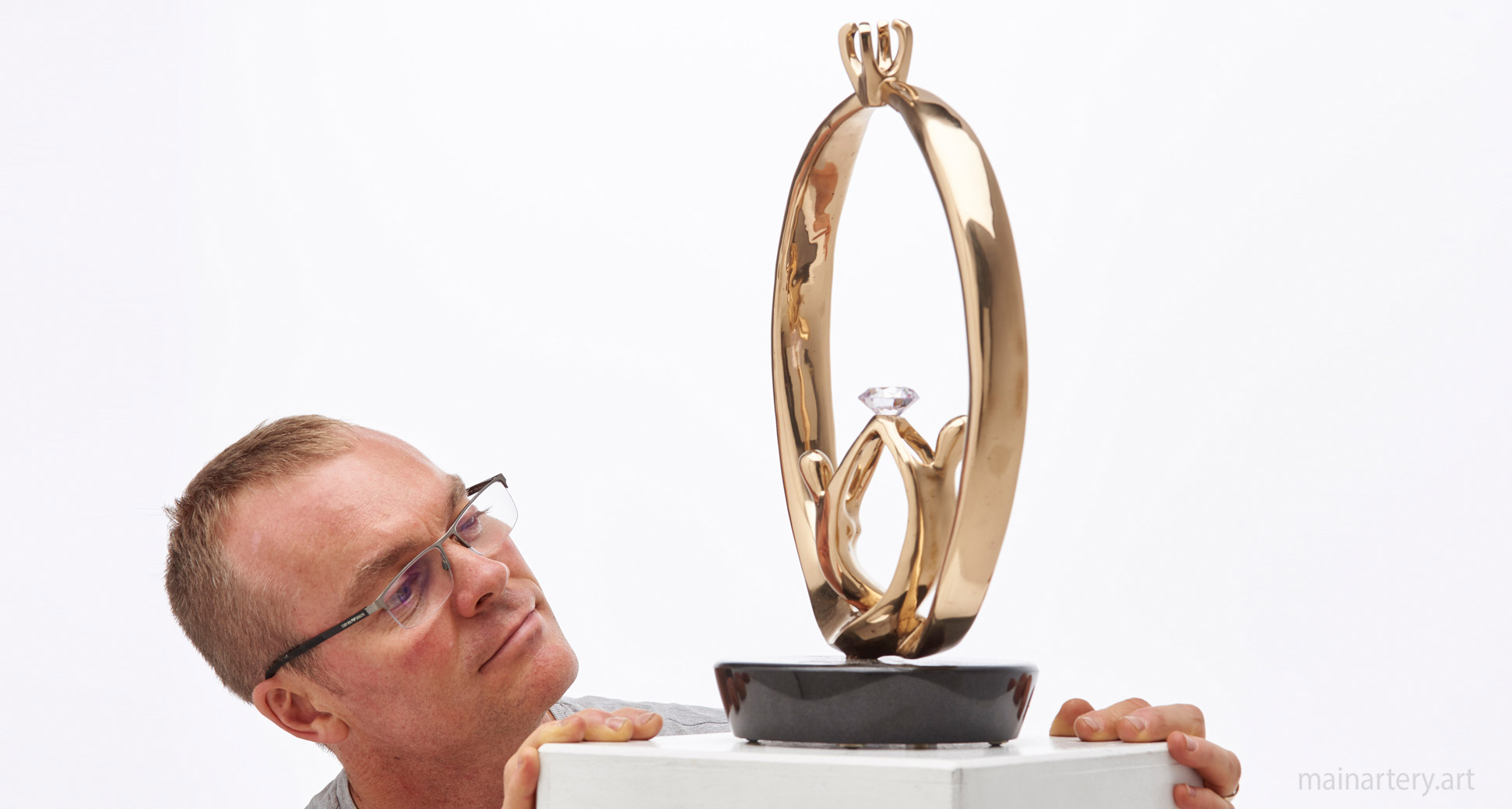 medium bronze tabletop artwork todd stuart image