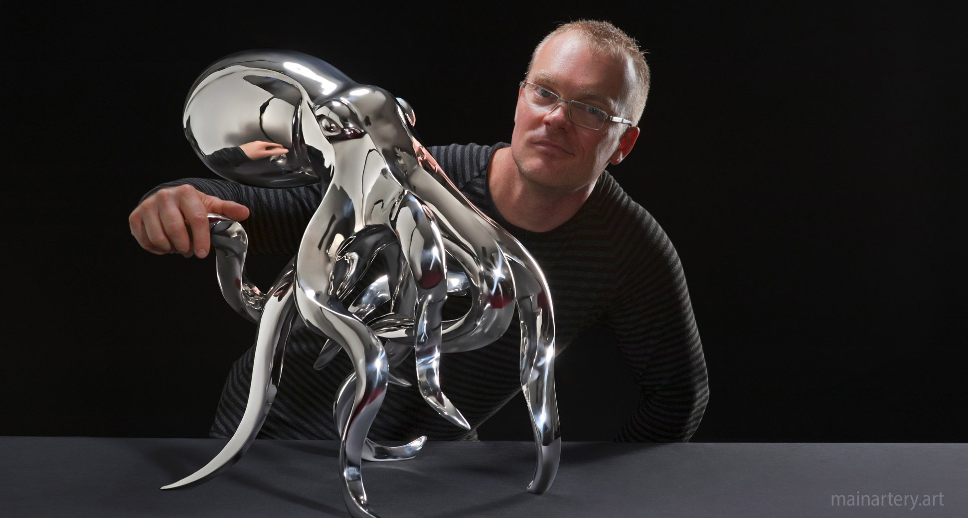 medium octopus sculpture todd stuart image