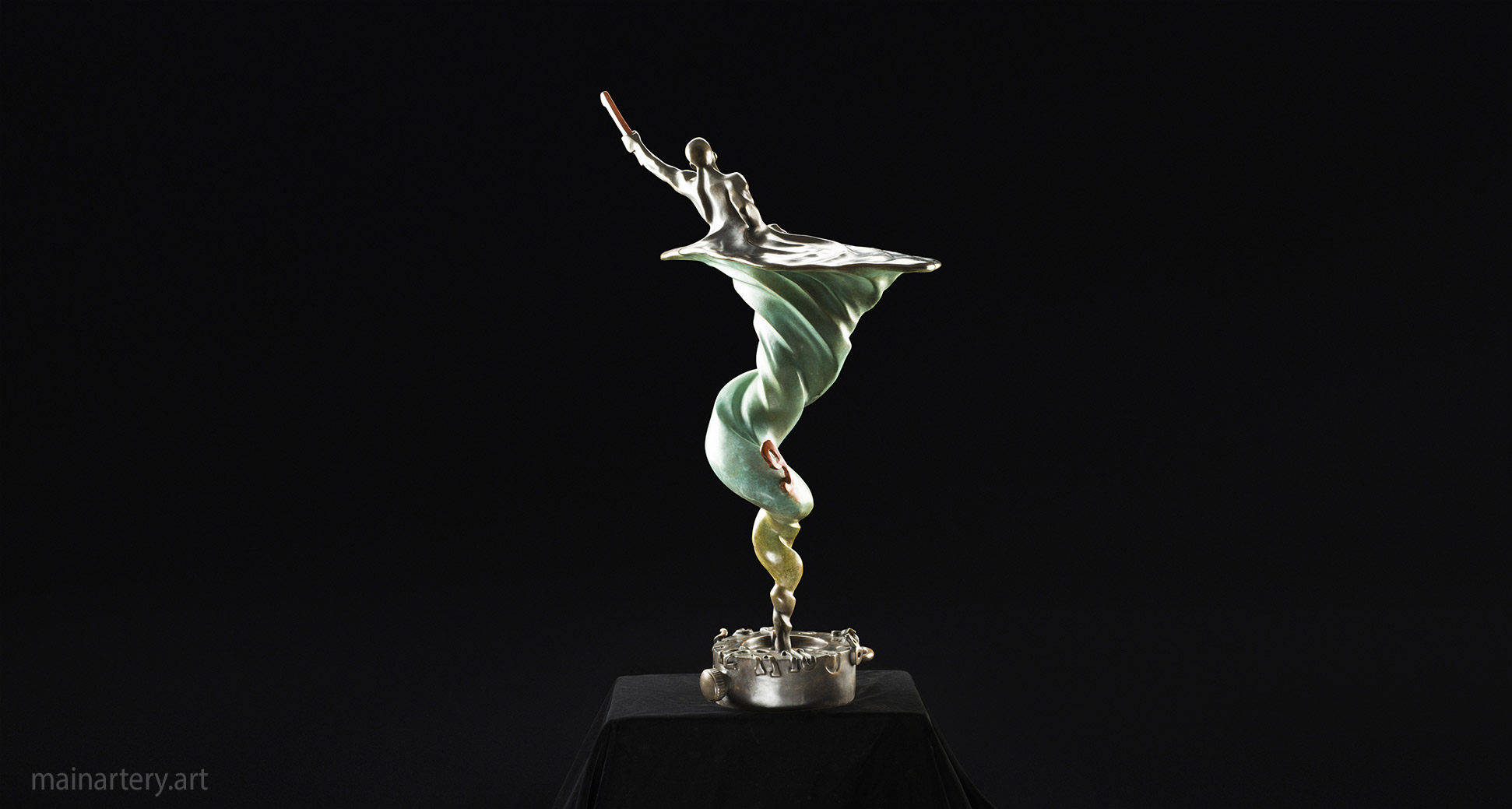 interior metal surreal outdoor sculpture image