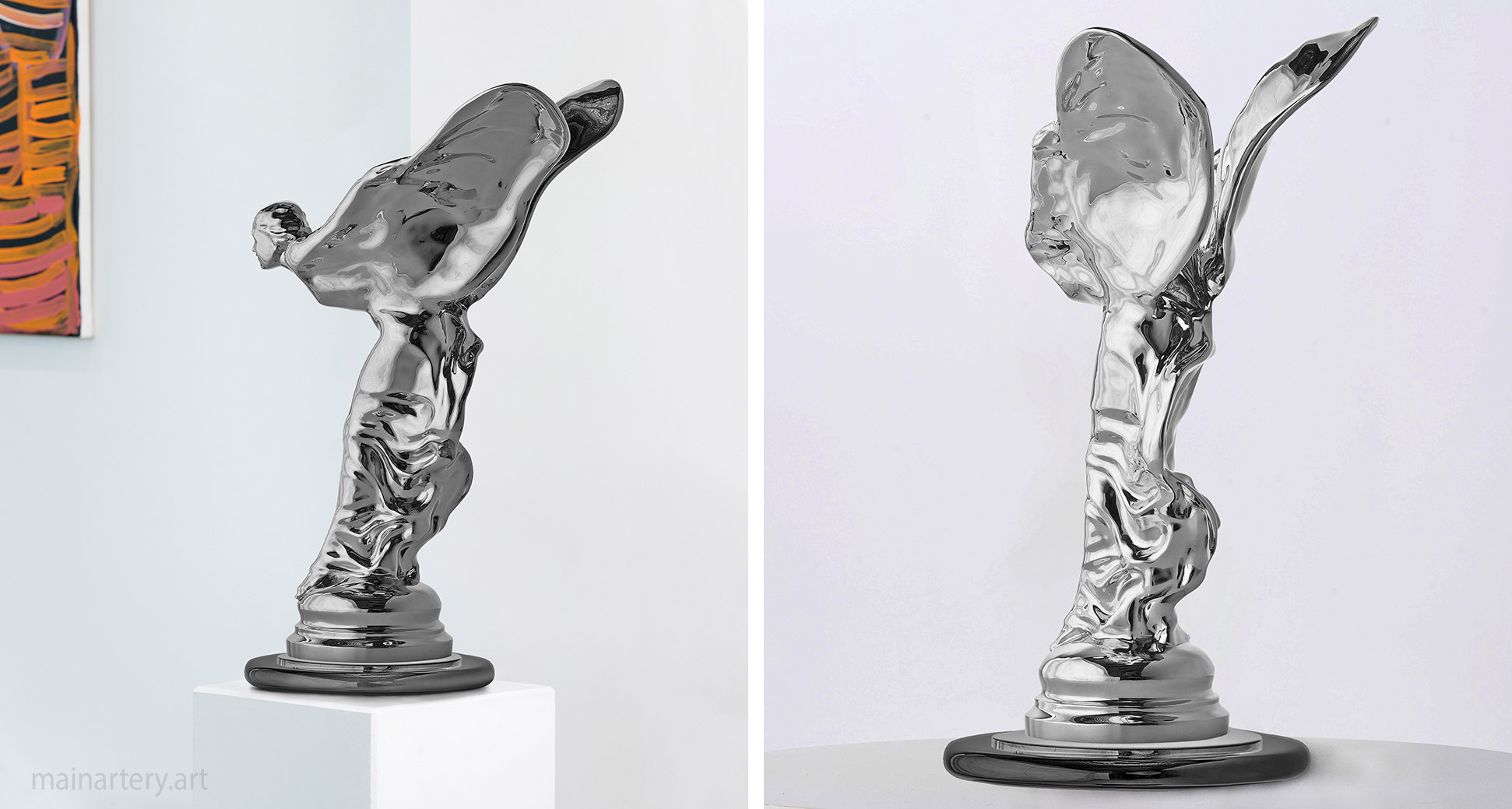 entrance polished contemporary interior artwork image