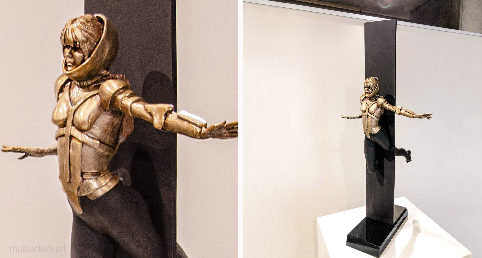 Flight Sculpture, image 18, highlighting the interplay of shadow and texture