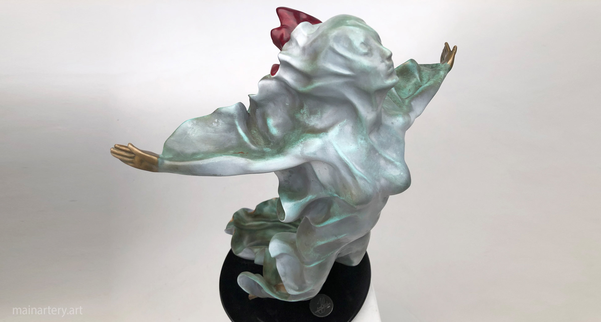 medium bronze surreal interior sculpture image