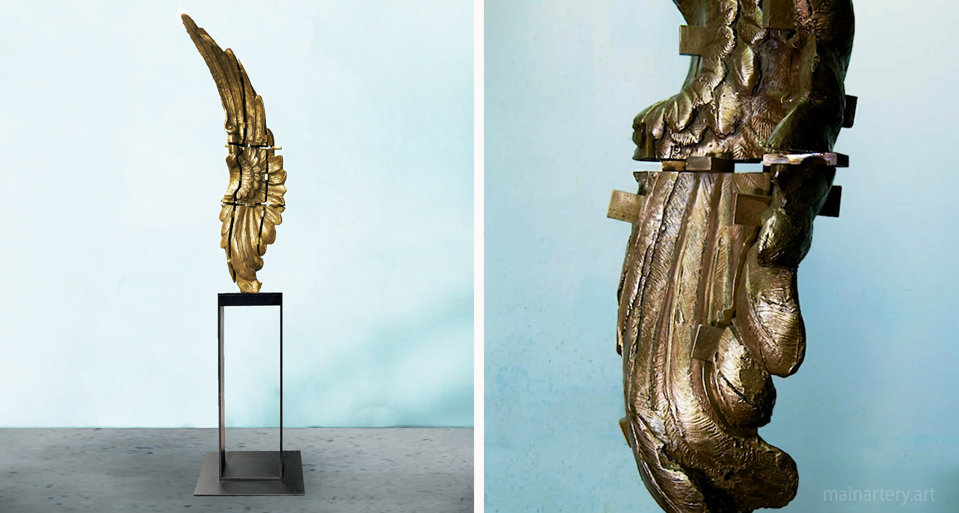 Anatomy of Love Sculpture, image 3, exploring the beauty of love in sculptural form