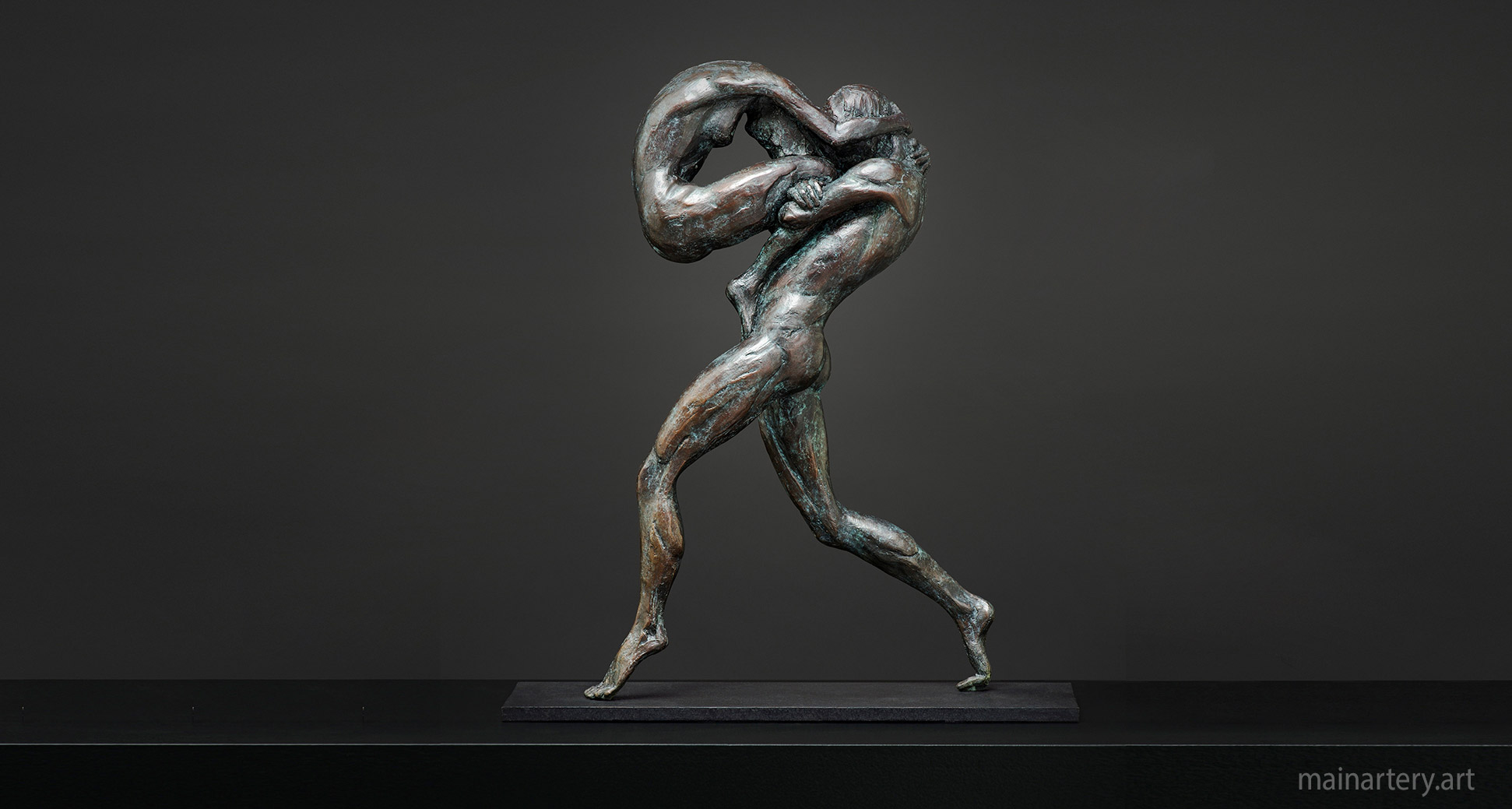 faith in partnership complementary dancers sculpture art image
