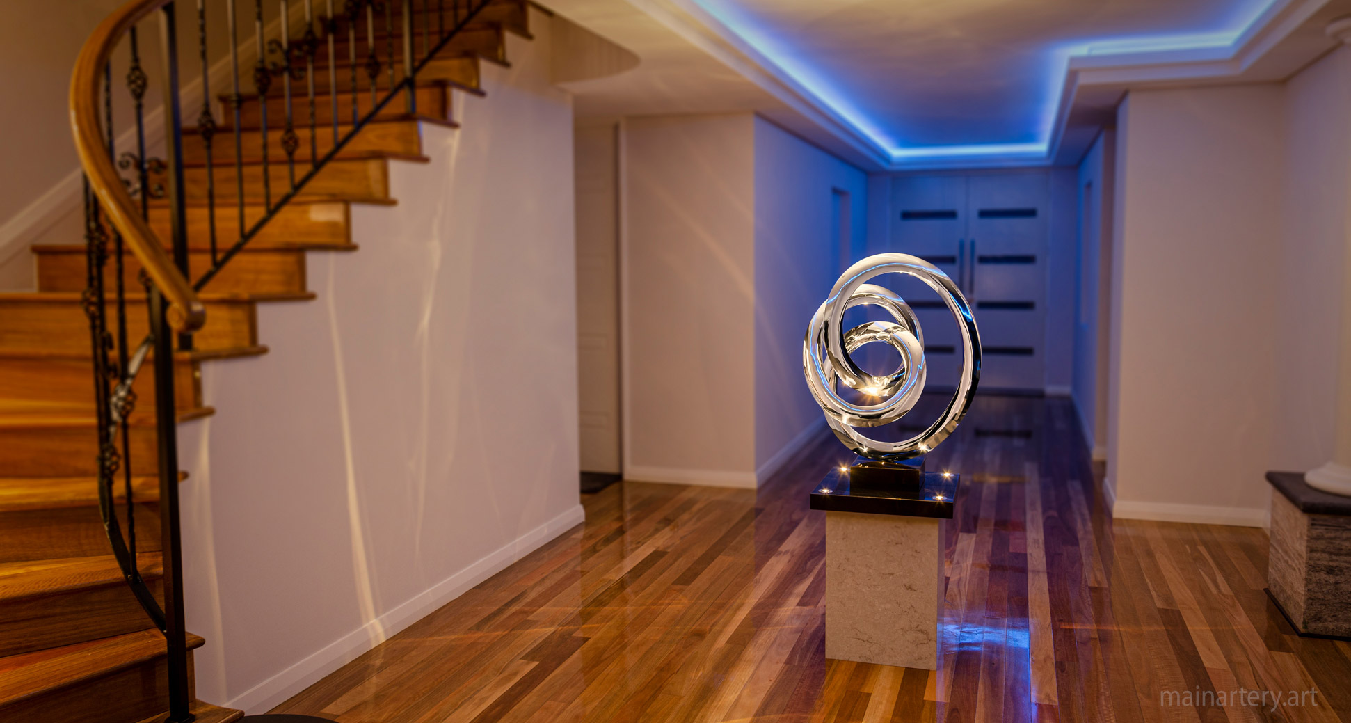 spherical interior sculpture grand foyer enterance image