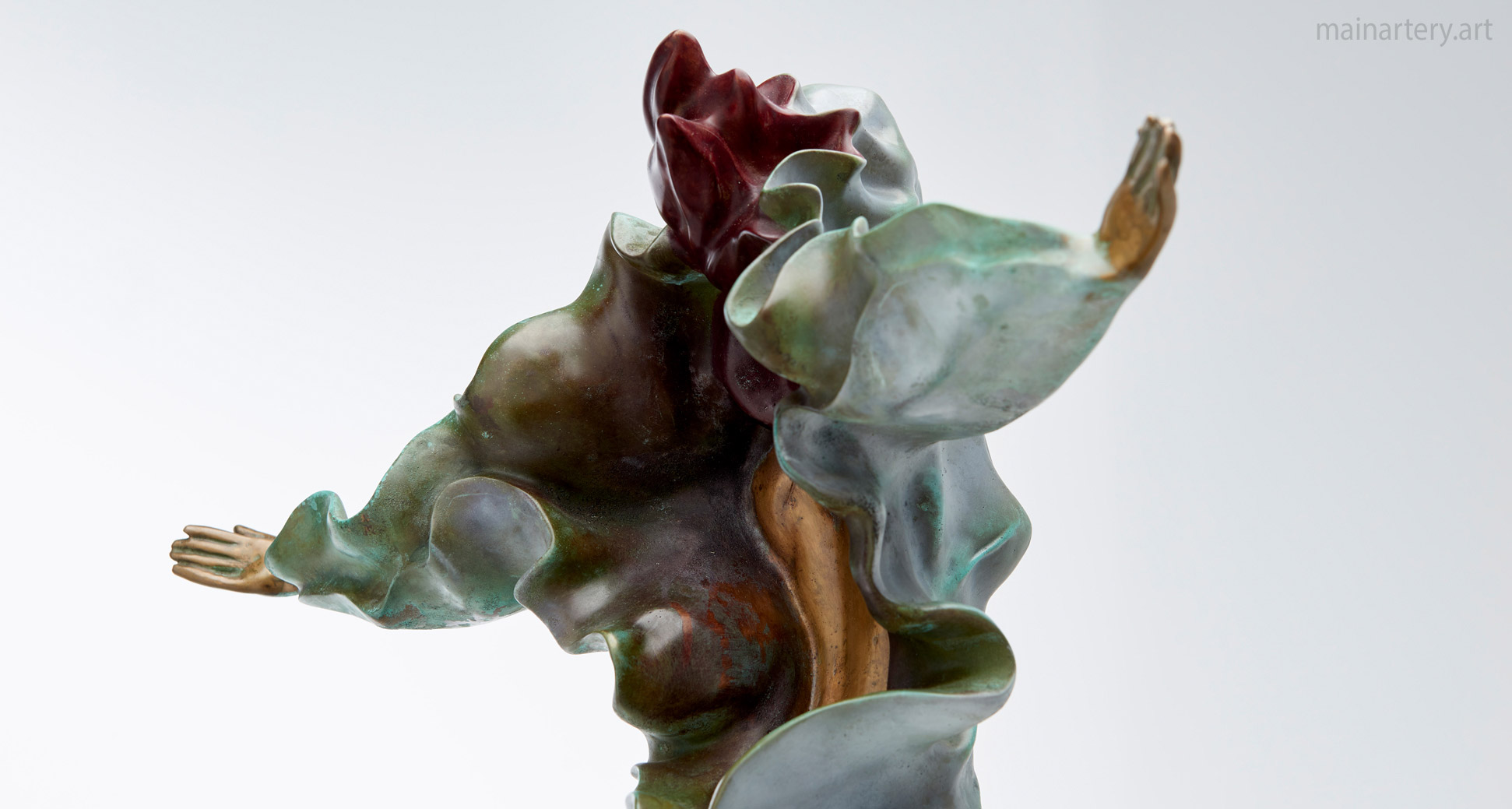 small multi patina representational interior art image