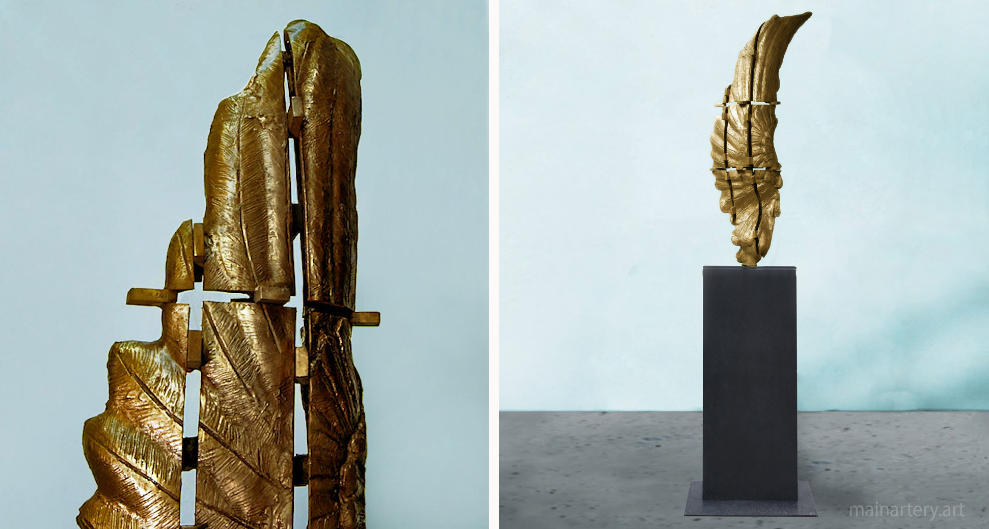 Anatomy of Love Sculpture, image 5, highlighting the complexity of emotions in an abstract design