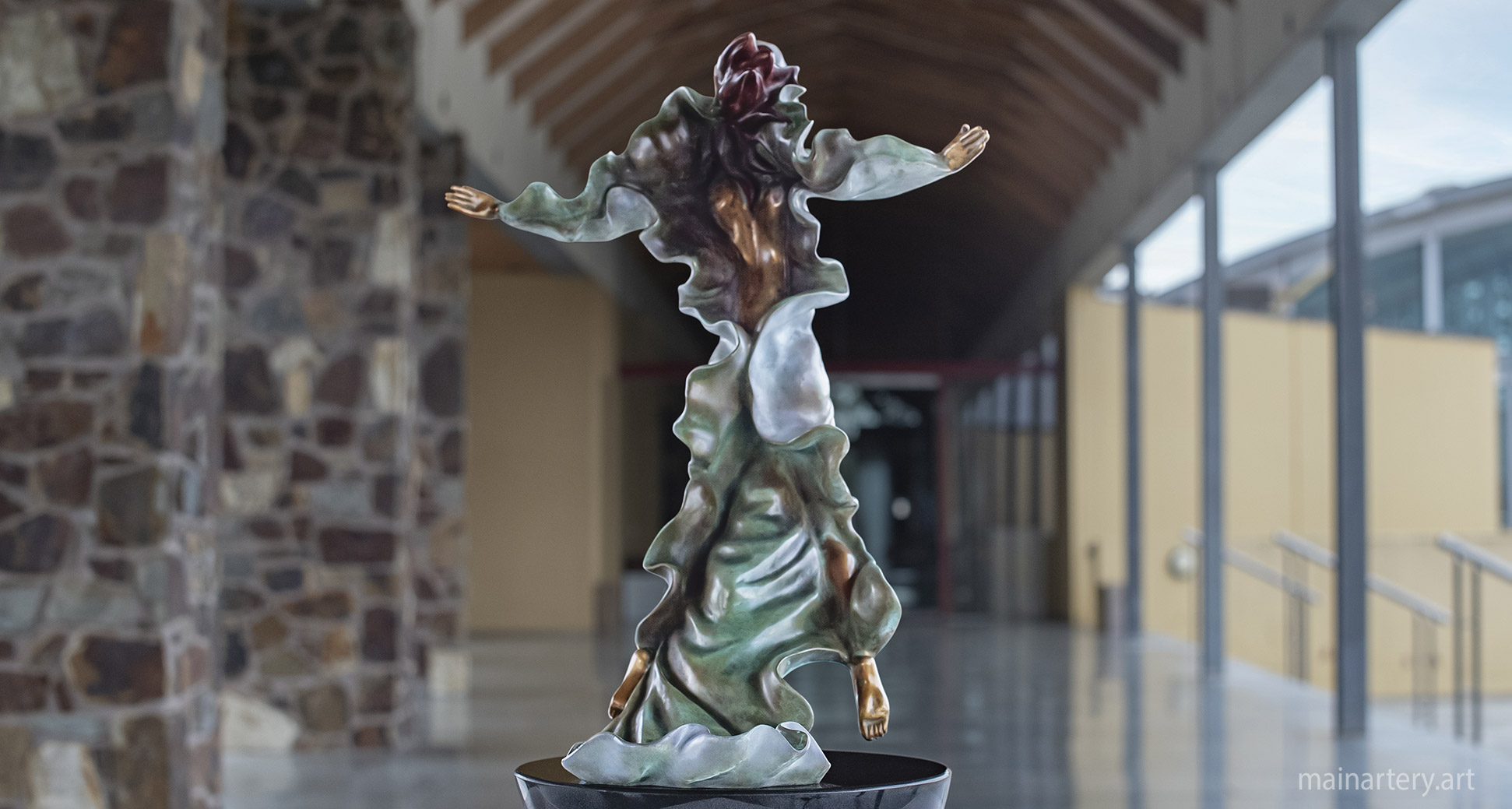 multi patina levitation yering station artwork image