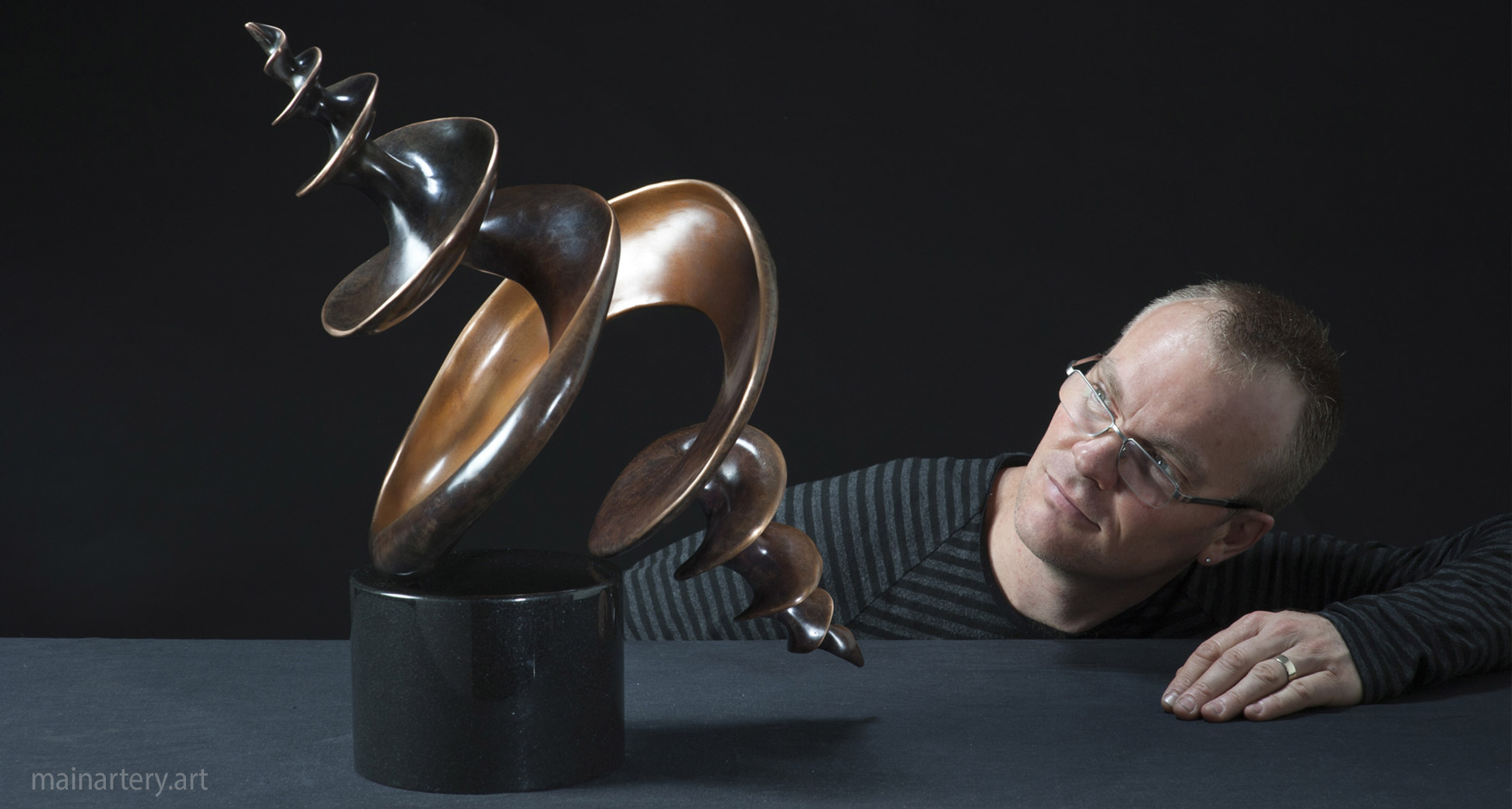 interior bronze organic sculpture todd stuart image