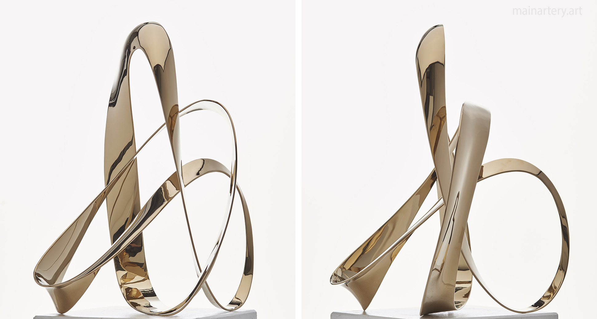 medium polished contemporary interior sculpture image