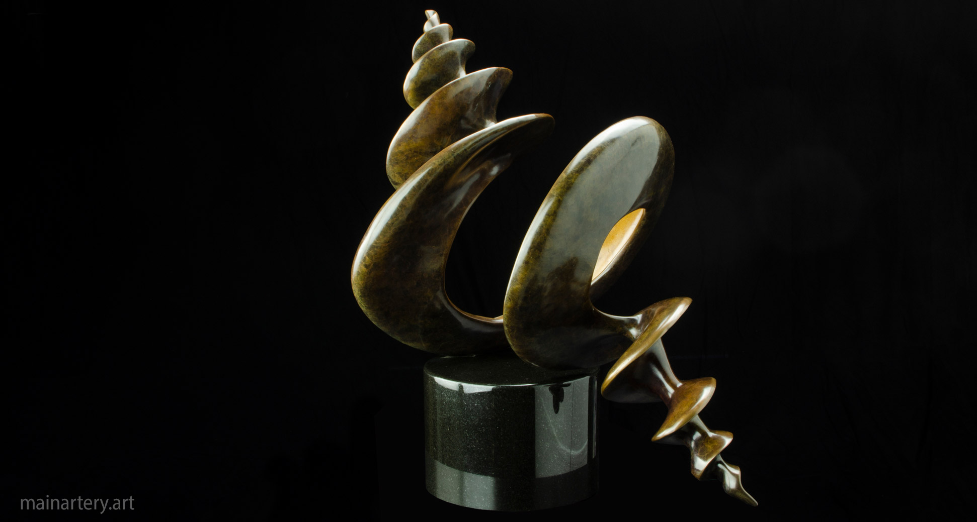 tabletop bronze patina representational art image