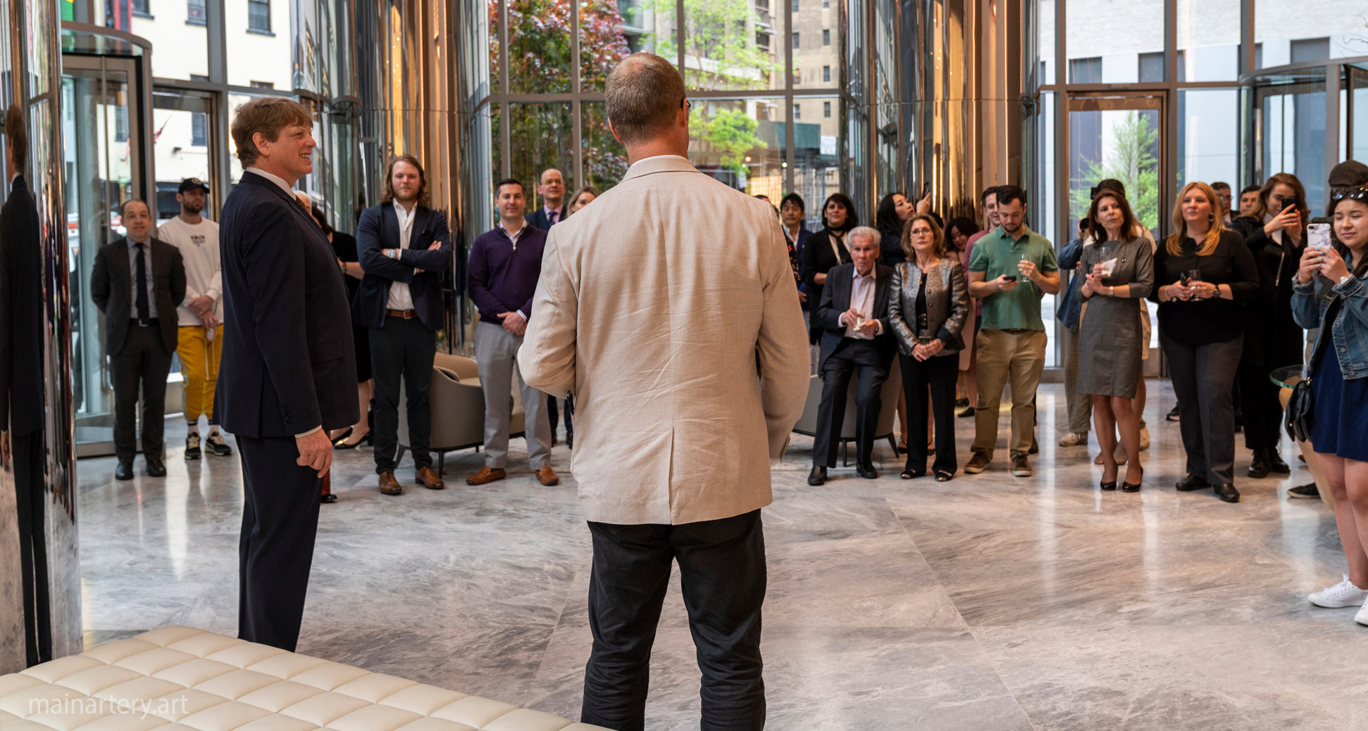 todd stuart speech summit of manhattan sculpture project image