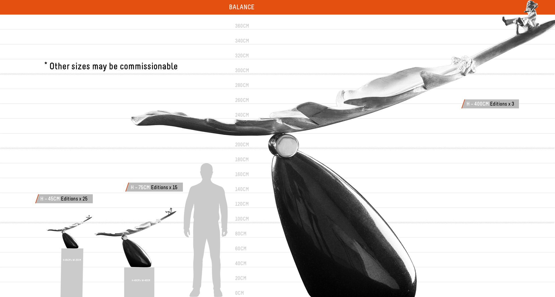 size options balance feather sculpture todd stuart image