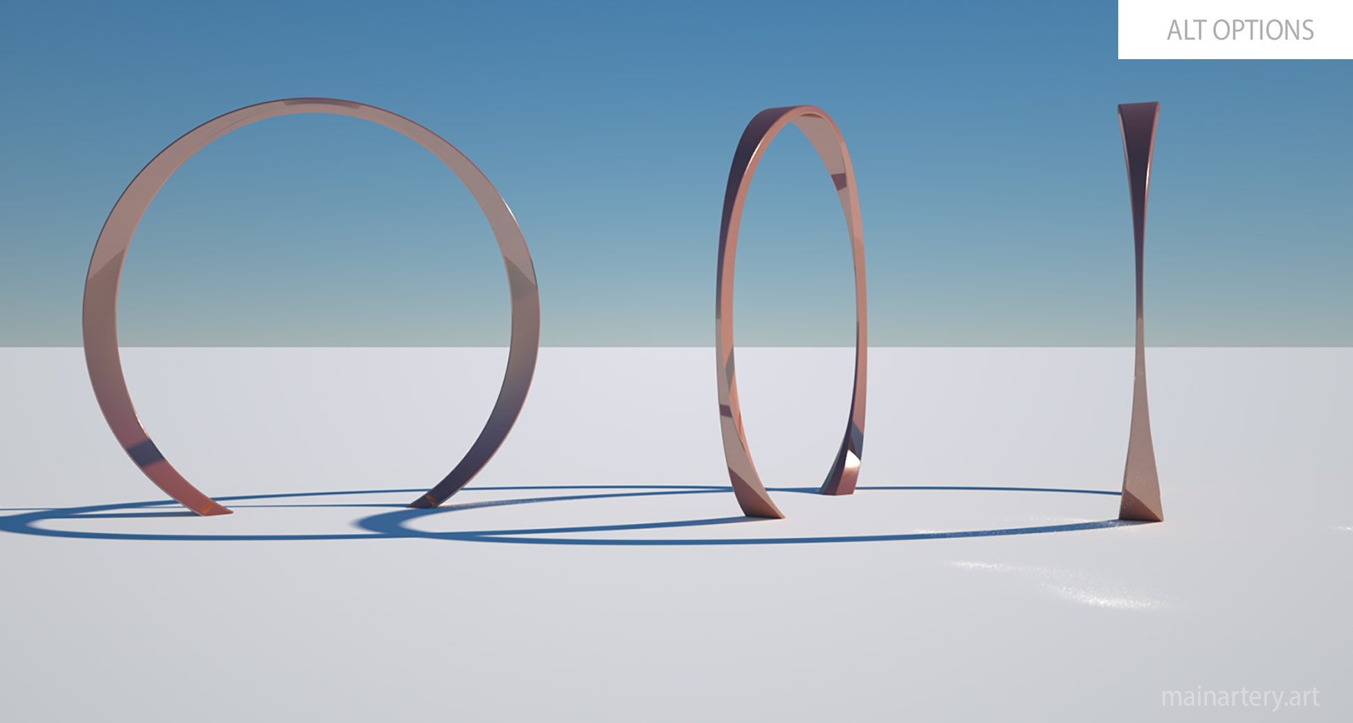 moongate bespoke landscape garden sculpture image