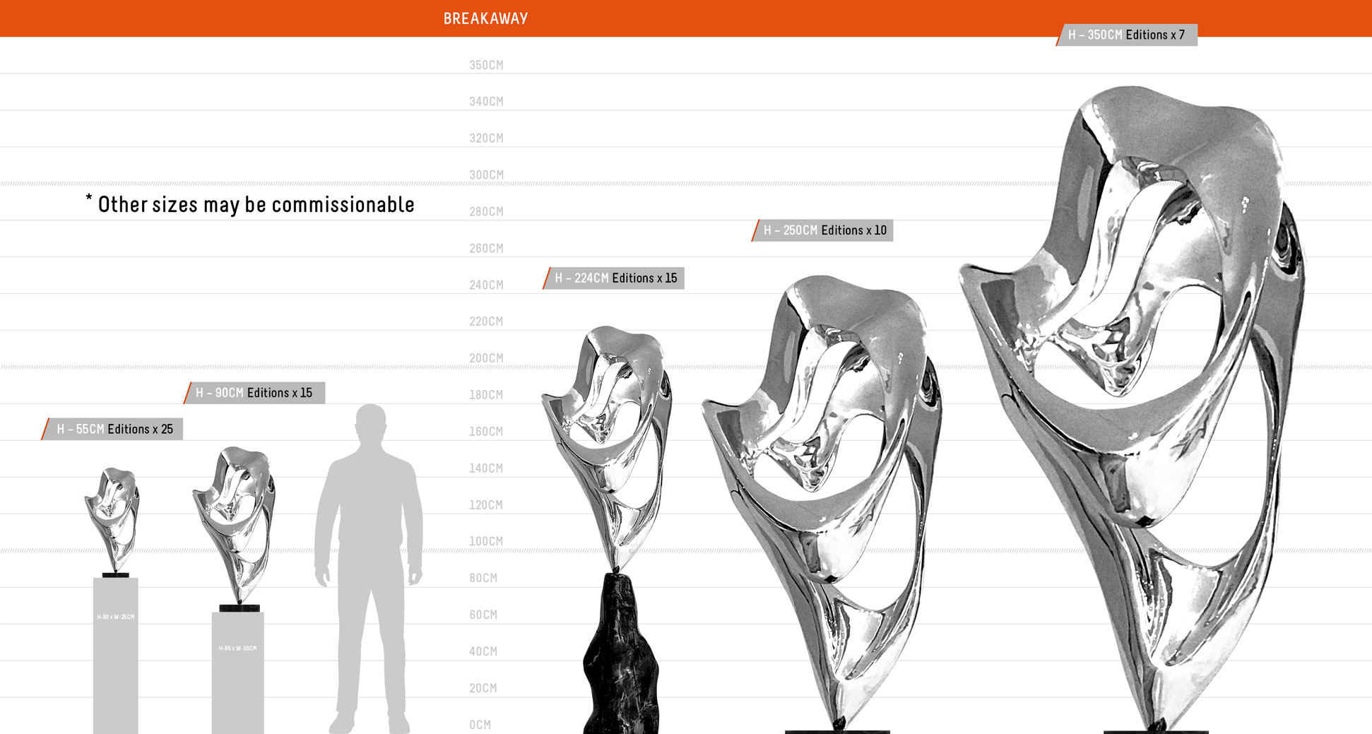 sizing options breakaway sculpture todd stuart image